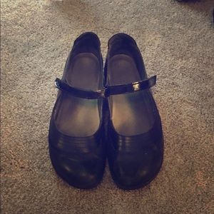 Black Naot Mary Jane shoes!